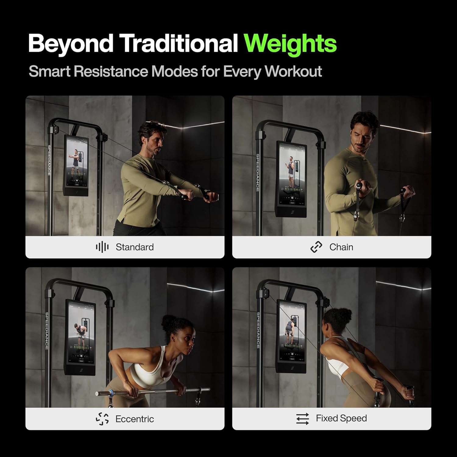 Speediance Smart Home Gym, Multi-Functional Gym Machine for Full Body Strength Training, All-in-one Gym Equipment, Digital Weight System, Workout Station, Squat Rack, Gym Monster 2 - Image 6