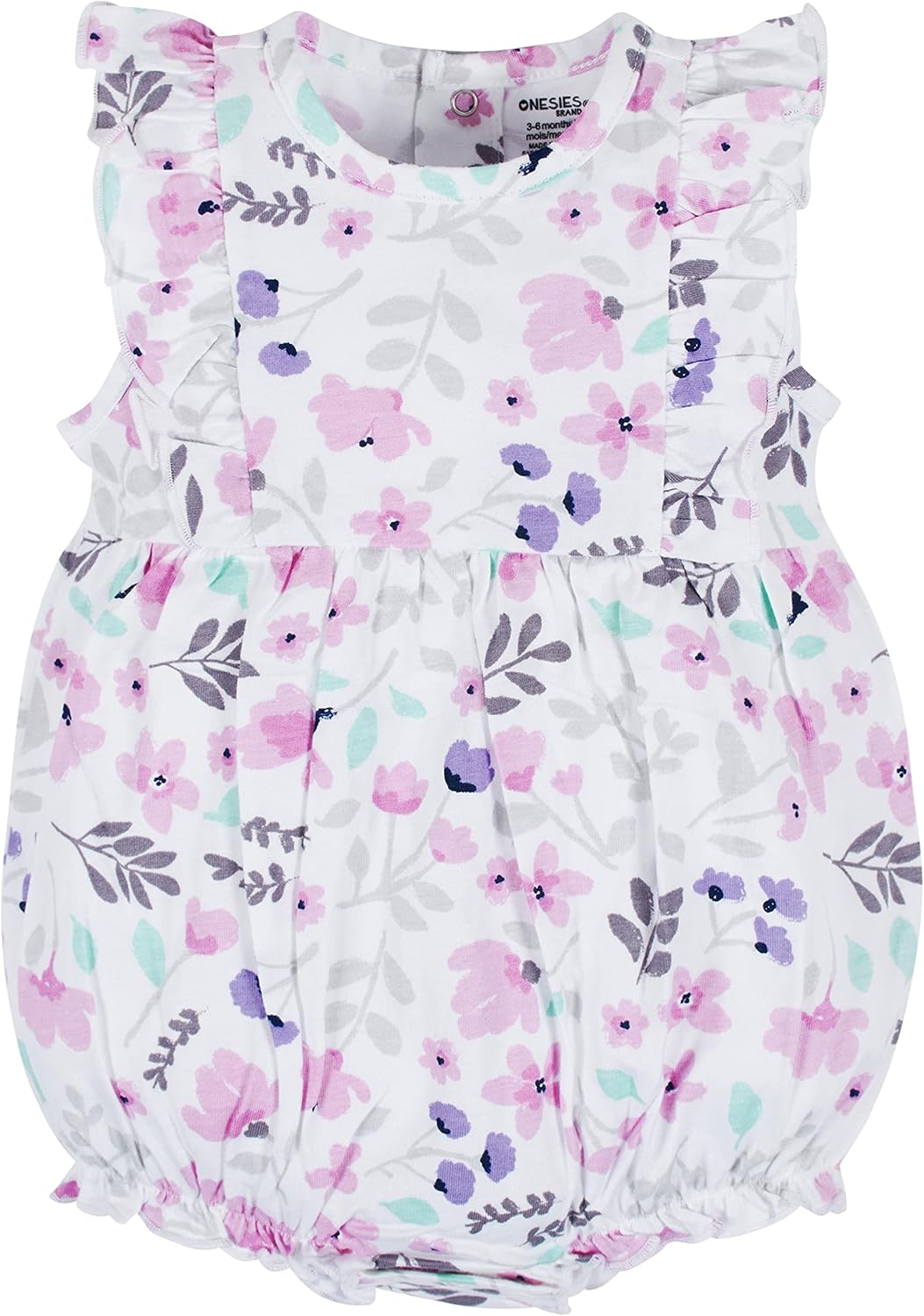 Onesies Brand Baby Girls' 3-pack Romper - Image 5