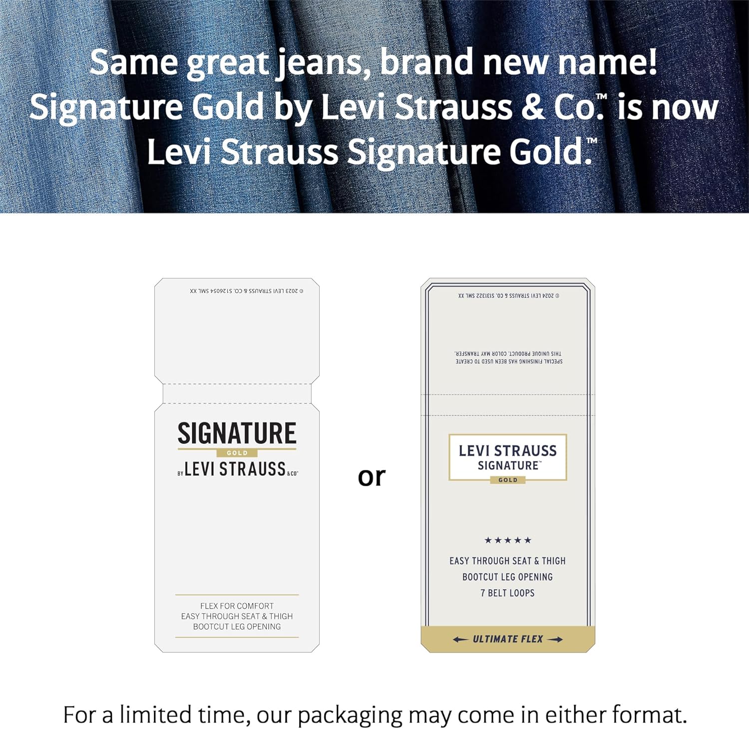 Levi Strauss Signature Gold Men's Slim Fit Jeans - Image 5