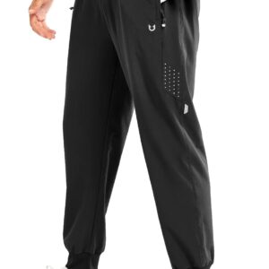 NORTHYARD Men’s Athletic Running Pants Lightweight Workout Joggers Quick Dry Gym Sweatpants Active Sports Track Training