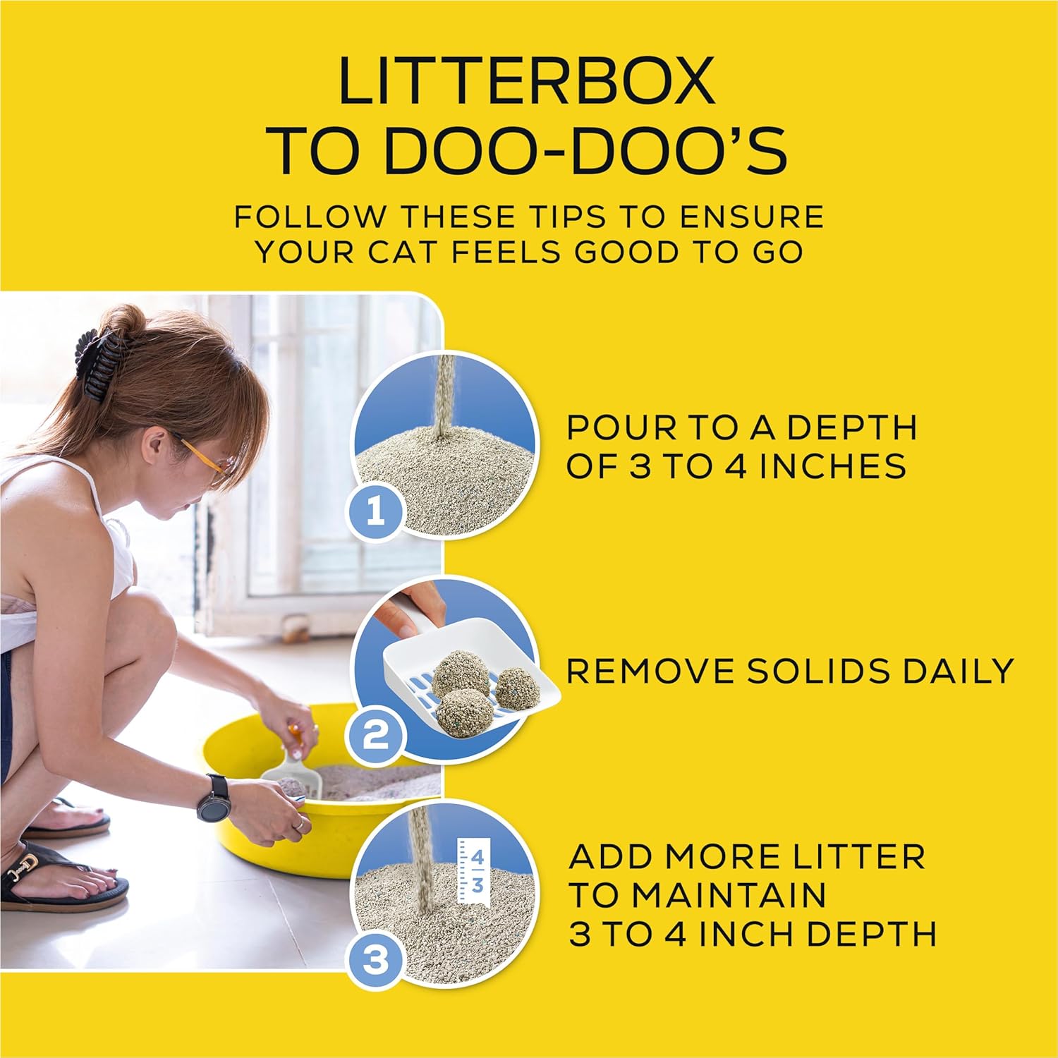 Purina Tidy Cats LightWeight Instant Action, Odor control, Multi-Cat, Clumping, 99.9 Percent Dust Free Cat Litter - 17 lb. Box - Image 5