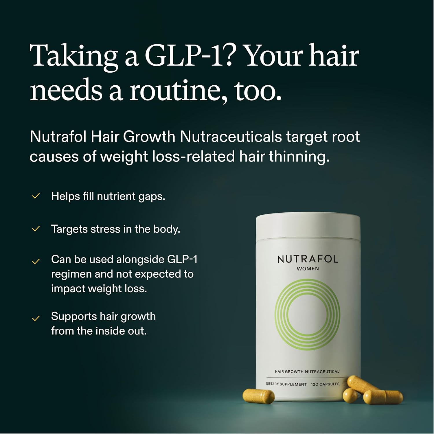 Nutrafol Women's Hair Growth Supplements, Dermatologist Recommended, Ages 18-44, Clinically Proven for Visibly Thicker and Stronger Hair - 2 Month Supply, Pack of 2 - Image 11