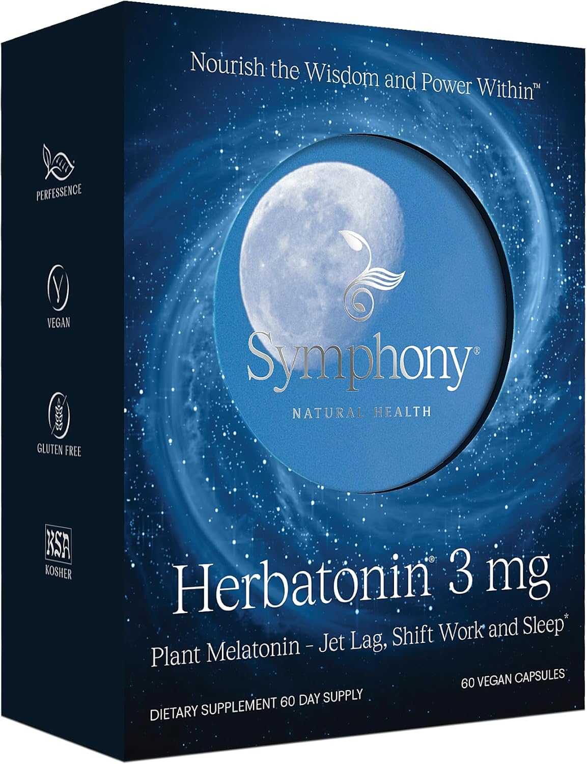 Herbatonin® 3mg - Plant-Based, Natural Vegan Melatonin Supplement (Phyto-Melatonin), Sleep Cycle, Body Clock and Circadian Rhythm Support for Jet Lag, Shift Work and Sleeplessness (120 Day Supply) - Image 7