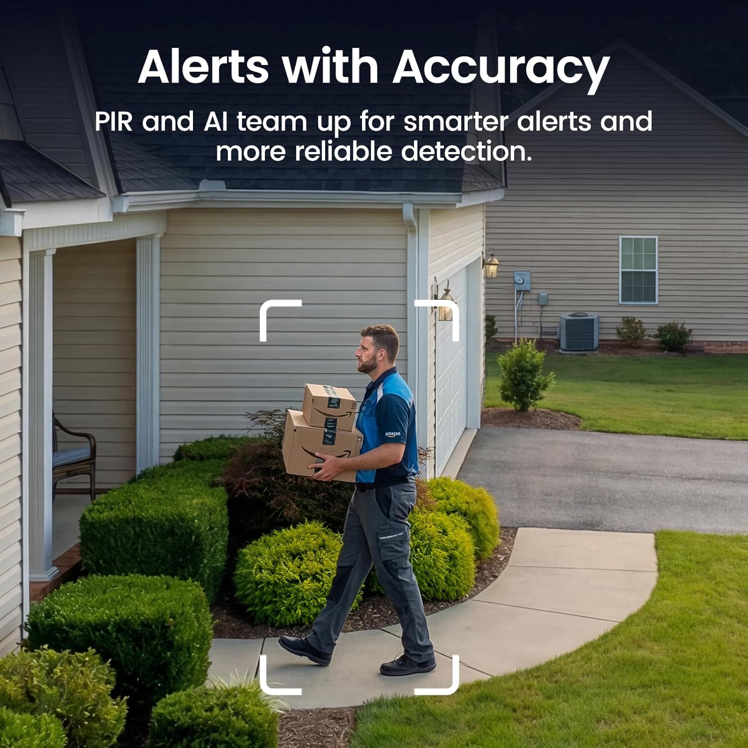 aosu Solar Security Cameras Wireless Outdoor Home System, True 2K HD, Cross-Camera Tracking, PIR + AI Human Detection, Color Night Vision, Local Storage, No Subscription Required, 4-Cam-Kit - Image 8