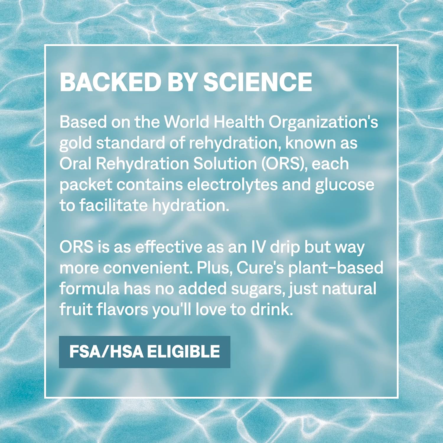 Cure Hydration | Plant-Based Electrolyte Drink Mix | No Added Sugar | FSA-HSA | Dehydration Relief Powder Made with Coconut Water | Non-GMO | Vegan | Pouch of 14 Packets - Strawberry Kiwi - Image 8