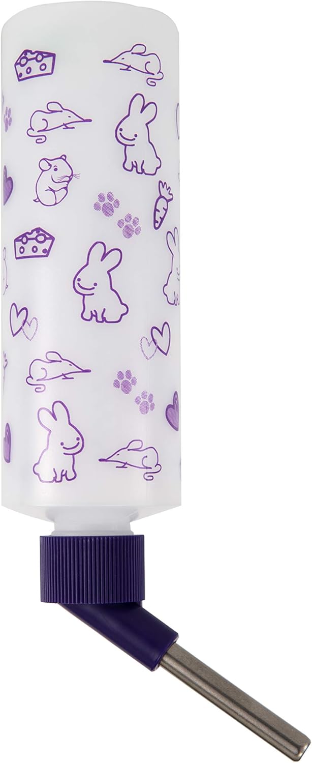 Lixit Weather Resistant Water Bottles for Rabbits, Ferrets, Guinea Pigs, Rats, Mice and Other Small Animals. (8 Ounce Pack of 3) - Image 2