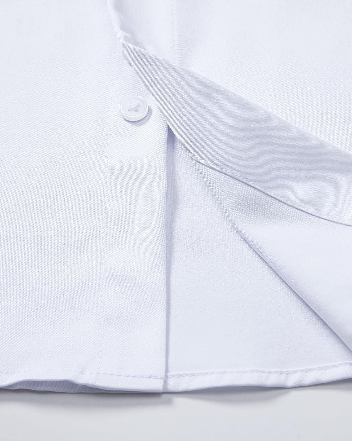 Men's Dress Shirt Slim Fit Casual Business Formal Wedding Long Sleeve Wrinkle Free Button Down Shirts - Image 4