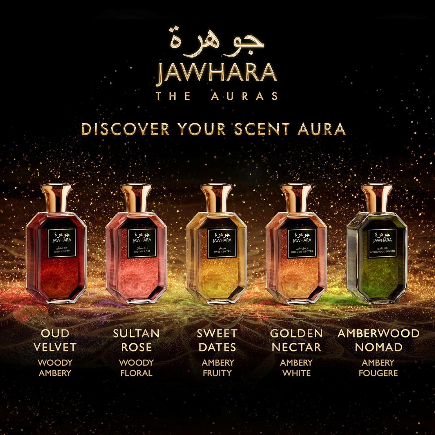Jawhara Amberwood Nomad | Ambery Fougere Eau de Parfum 3.3 fl oz | Notes of Cardamom, Leather, Cedarwood, and Rich Amber | Long Lasting | Everyday Wear | TSA Compliant | Spicy Fragrance for Men - Image 5