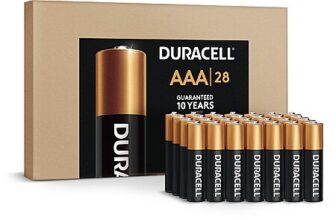 Used Like New: 28-Ct Duracell Coppertop AAA Alkaline Batteries