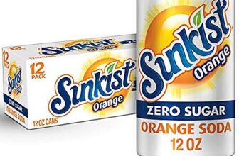 12-Ct 12-Oz Sunkist Zero Sugar Orange Soda $5