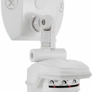 RAB Lighting STL360W Super Stealth 360 Motion Sensor, 360 Degree Outdoor Motion Detector for Flood Lights White