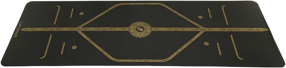 Liforme Printed Yoga Mat Collection - Free Yoga Bag Included - Patented Alignment System, Warrior-like Grip, Non-Slip, Eco-friendly, Sweat-resistant, Long, Wide and Thick for Comfort - Image 5