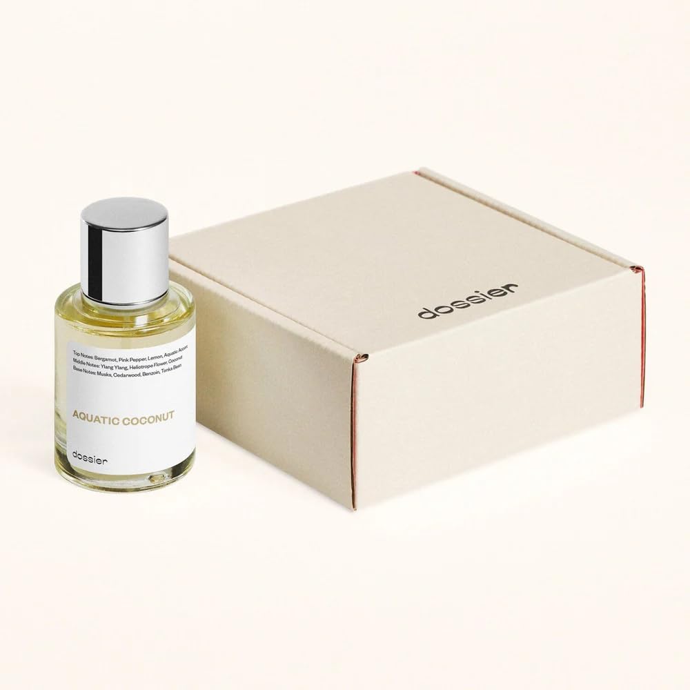 Dossier - Aquatic Coconut - Eau de Parfum - Inspired by Beach Walk - Long-lasting Fragrance - Vegan - Paraben Free - Unisex - 50ml / 1.7oz - Image 4