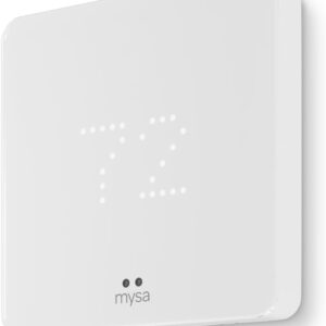 NEW Mysa Smart Thermostat for Heating & Cooling | Programmable WiFi Thermostat | Energy Star Certified | 7-Day Scheduling | Geofencing | Vacation Mode
