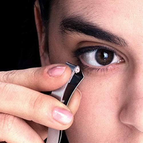 Partial Eyelash Curler for Corner Lash - Mini Japanese Eyelash Curler for Inner & Outer Lashes - Includes 6 Extra Rubber Pads - Made in Japan - C-2000 - Image 4