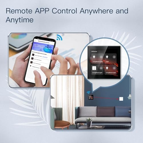 Smart Home Control Panel, voice control Interruptor Inteligente Smart Home With 4-inch touch screen for Smart Home Control - Image 2