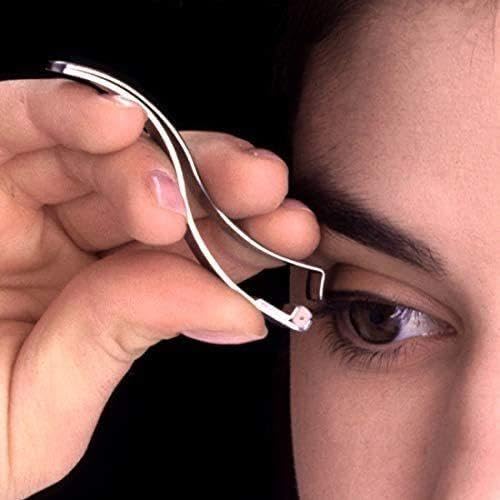 Partial Eyelash Curler for Corner Lash - Mini Japanese Eyelash Curler for Inner & Outer Lashes - Includes 6 Extra Rubber Pads - Made in Japan - C-2000 - Image 3