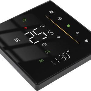 Smart Thermostat, Smart Thermostat Professional WIFI Programmable APP Control Energy Saving Flame Retardant Home Thermostat 95 to, Programmable