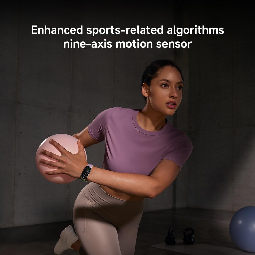 XIAOMI Mi Smart Band 10 (2025) Global Version - 1.72" AMOLED Display | 21 Days Battery Life | Touchscreen, Multi-Sport Tracker, Activity Tracker, Heart Rate Monitor | BT5.4 - (Midnight Black) - Image 10
