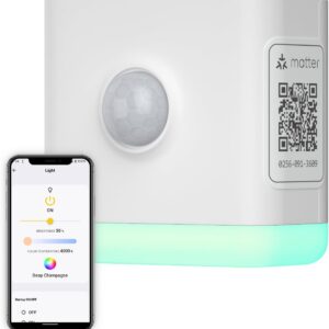 THIRDREALITY Smart Color Night Light, Matter Over WiFi, 3-1 Multi-Functionality, Work with SmartThings, Google Home, Apple Home, Alexa