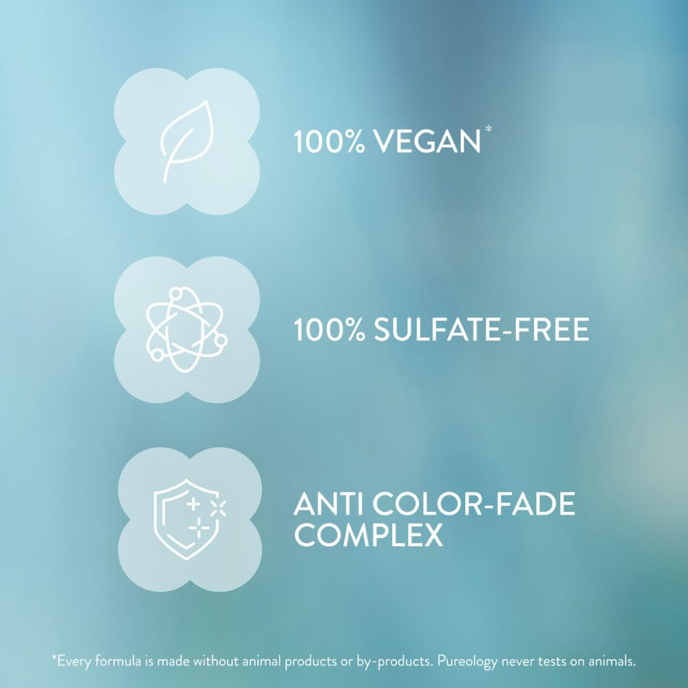 Pureology Strength Cure Conditioner - For Damaged or Color-Treated Hair, Reduces Breakage, Strengthens & Softens, With Sulfate-Free Formula, Vegan - Image 12