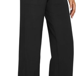 G4Free EverGoing Yoga Pants Women Wide Leg Pants with Pockets High Waist Stretch Dress Casual Sweatpants Petite/Regular/Tall
