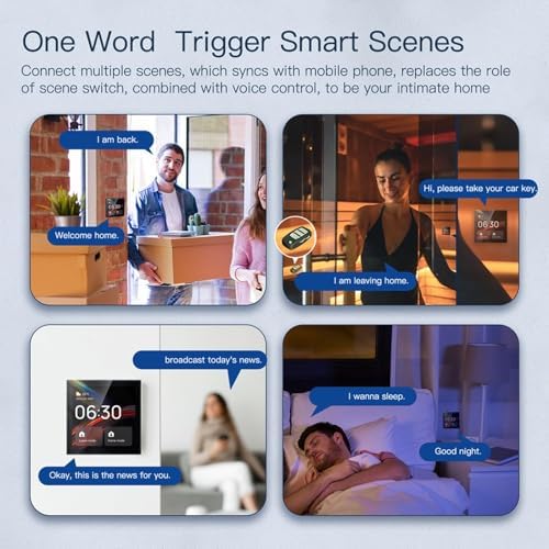 Smart Home Control Panel, voice control Interruptor Inteligente Smart Home With 4-inch touch screen for Smart Home Control - Image 7