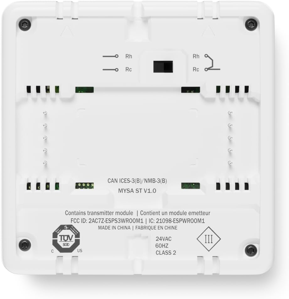NEW Mysa Smart Thermostat for Heating & Cooling | Programmable WiFi Thermostat | Energy Star Certified | 7-Day Scheduling | Geofencing | Vacation Mode - Image 3