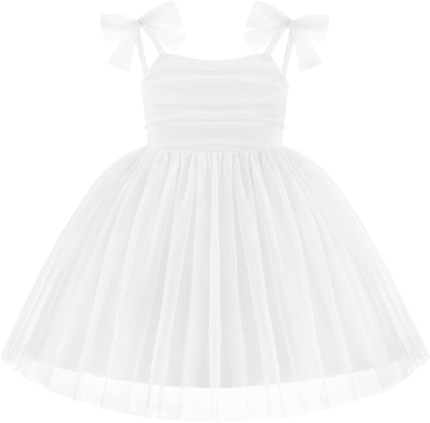 Arshiner Toddler Tulle Dress Girls Spaghetti Strap Birthday Princess Photoshoot Tutu Dresses