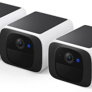 eufy Security S220 SoloCam 3-Cam Pack, Home Security System, Solar Security Camera Wireless Outdoor Camera, Build-in 8GB, Always-On Power, 2K Resolution, 2.4 GHz Wi-Fi, No Monthly Fee