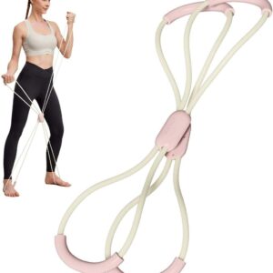 YOTTOY Cross Resistance Band for Full Body Workout,Elastic Exercise Bands for Legs,Arms,Glutes,Stretch Bands for Exercise,Yoga Straps for Stretching, Booty Bands for Home Gym