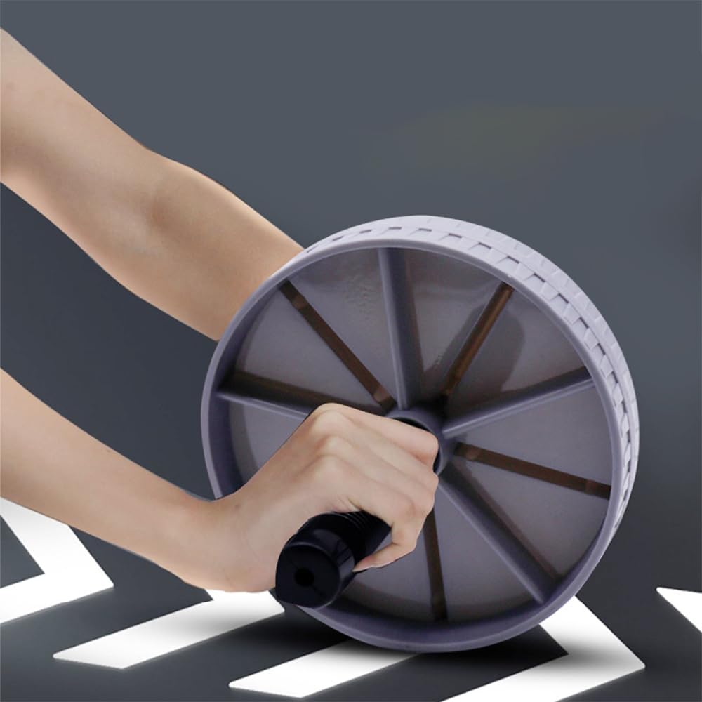 Ab Roller Wheel, Workout Equipment for Abdominal and Core Strength Training, Home Gym Fitness Equipment, Exercise Wheel for Men Women