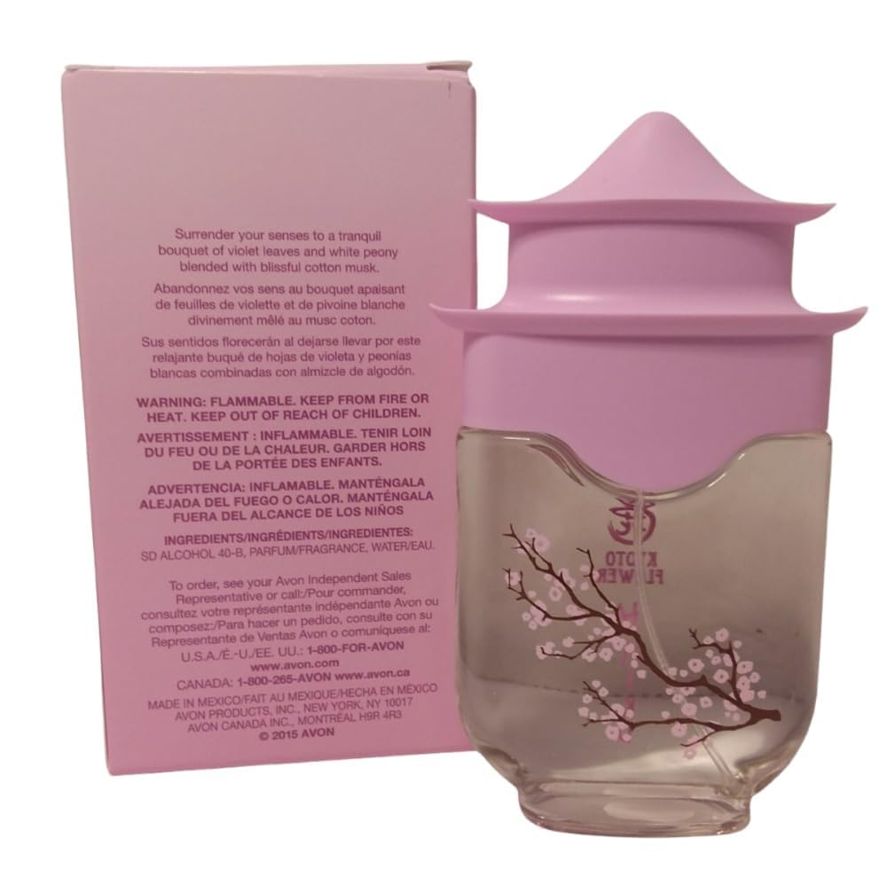 AVON Haiku Kyoto Flower Eau de Parfum for Women — Fresh Green Floral Perfumes for Women with Violet Leaves & White Peony — Long Lasting Women’s Fragrance — Spring/Summer designer scent, 1.7 fl oz - Image 3