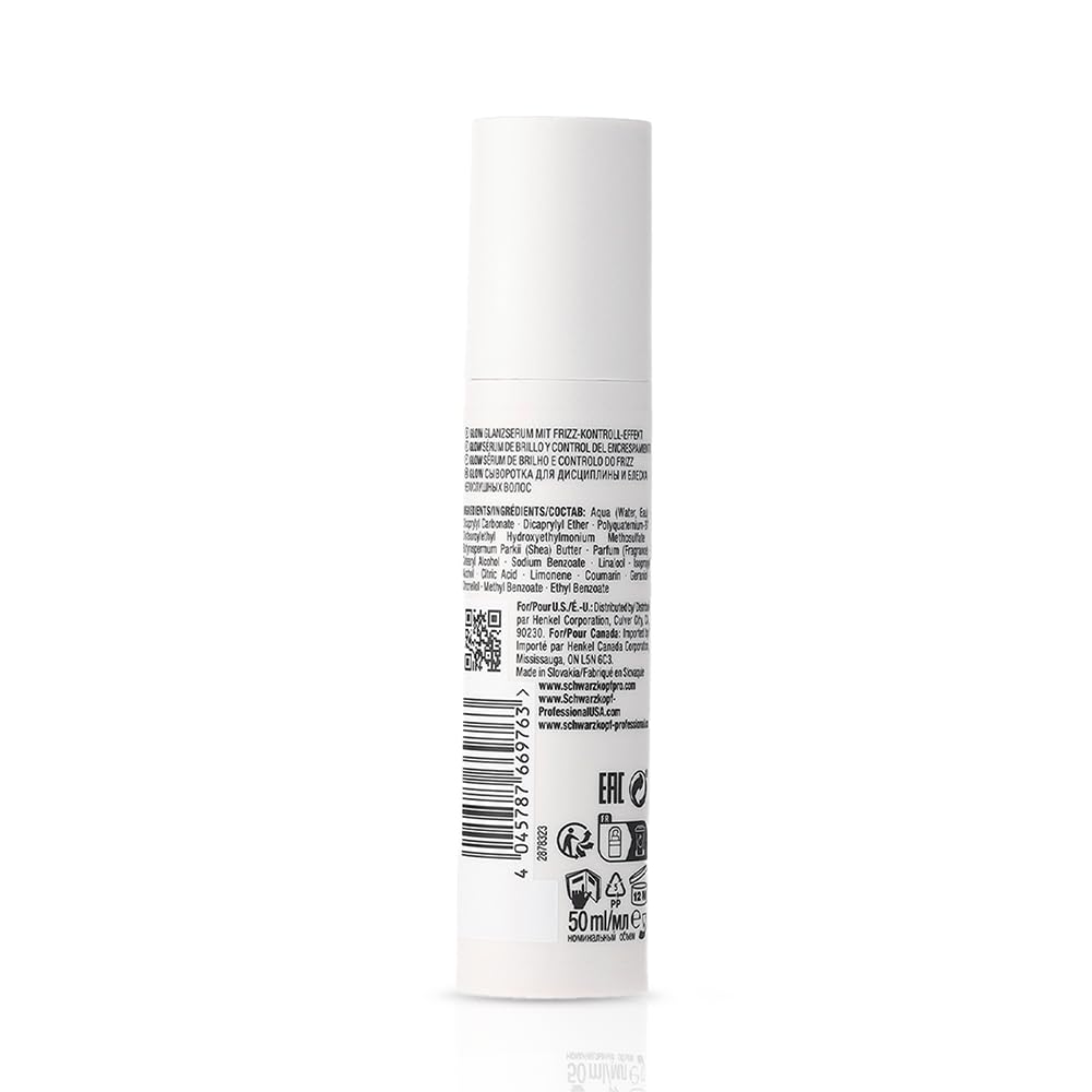 OSiS+ Glow Anti-Frizz Shine Serum - Lightweight Heat Protection & Frizz Control for All Hair Types - Image 3