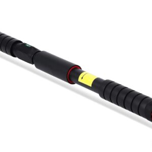 Pull Up Bar for Doorways, 27-42in Chin Up Bar, Strength Training Upper Body Workout Pull Up Bar with Level Meter and Adjustable Strength Training Bar, No Screw Installation Required, Max Load 440 LBS