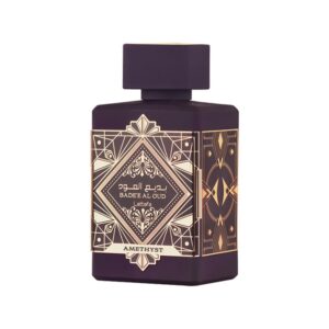 Lattafa Bade’e Al Oud Amethyst for Unisex Eau de Parfum Spray, 3.4 Ounce / 100 Ml
