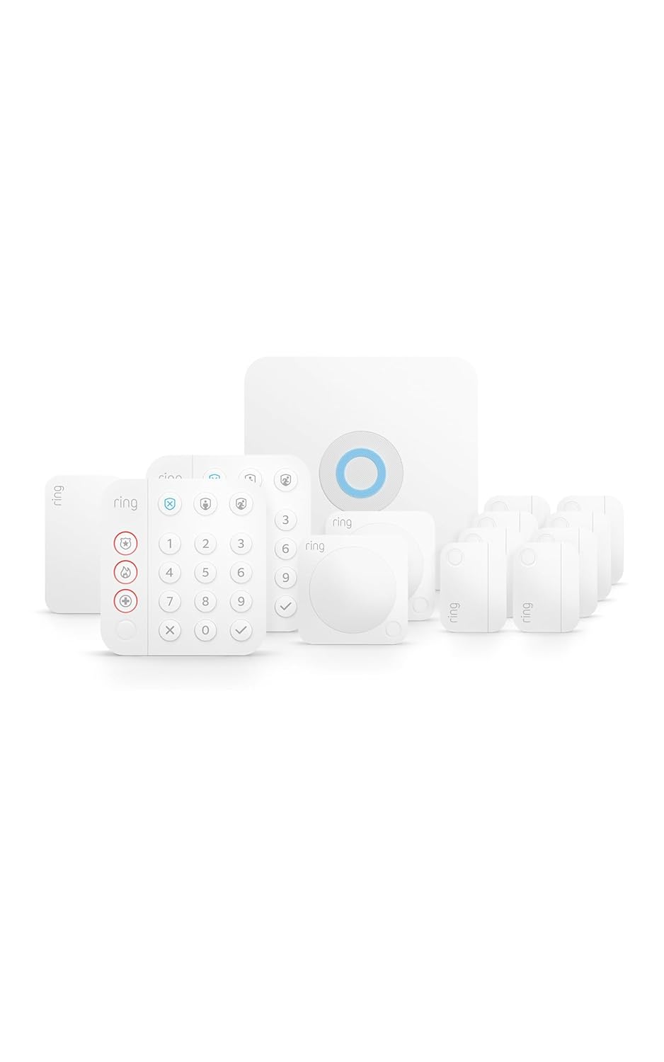 Ring Alarm 14-Piece Kit (newest model), Wireless smart home or business security system, expandable, easy setup, Mobile App Control, 24/7 Professional Monitoring, Alexa Compatible - Image 2