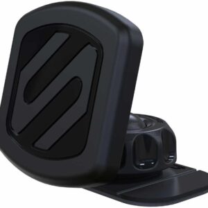 Scosche MAGDMB MagicMount Magnetic Phone Mount for Car, Dashboard Cell Phone Holder with 360° Adjustable Magnet Head, Universal Phone Stand for Car Compatible with iPhone, Samsung, and All Devices