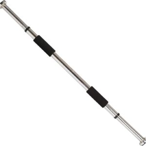 Sunny Health & Fitness Adjustable Doorway Pull Up Bar – Chin Up Bar for Home Gym Training