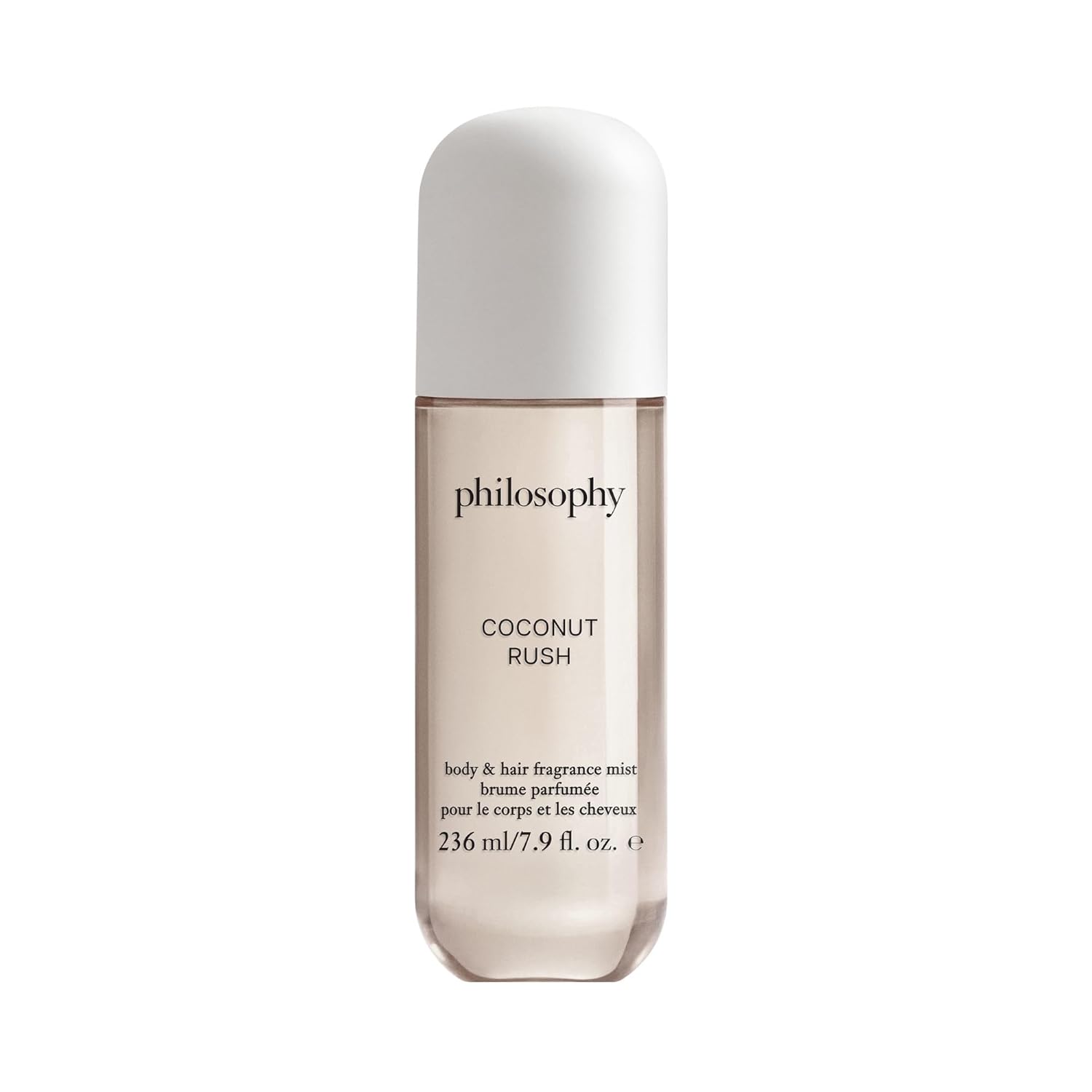 philosophy hair and body mists – long-lasting fragrance mists for women with skin-loving ingredients – hydrates & refreshes for 24 hours – vanilla, pistachio & coconut scent options