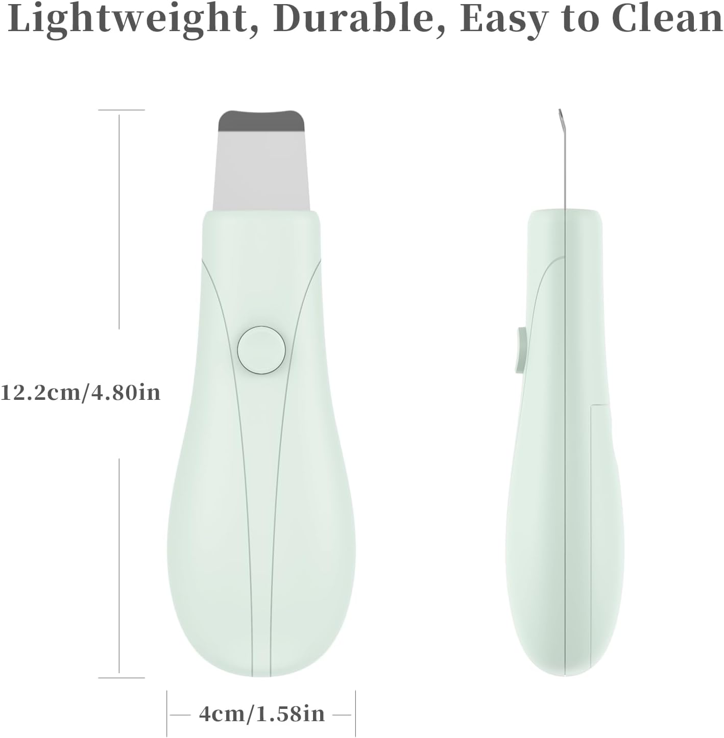 Blackhead Remover Tools, Black Head Remover for Face and Nose, Skin Scrubber Face Spatula Deep Pore Cleaner for Daily Skin Care, Skin Care Tools for Men and Women, Whitehead Removal (Green) - Image 6