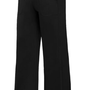 FireSwan Yoga Pants Women Wide Leg Pants High Waist Stretch Dress Loose Casual Lounge Sweatpants with Pockets
