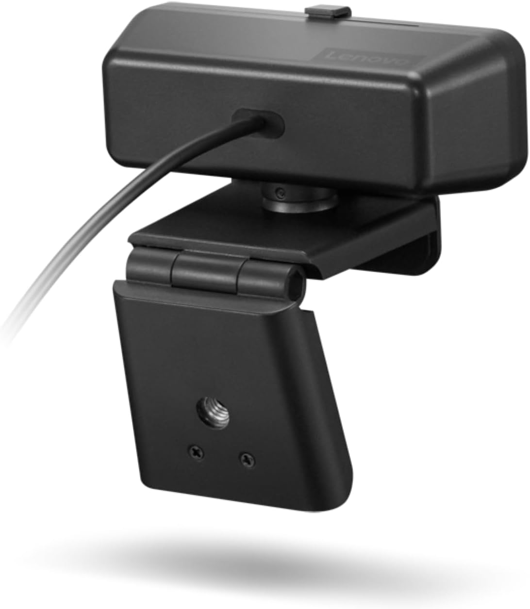 Lenovo Essential FHD Webcam Gen 2, Full HD, 1080p, Dual Microphones, 85 Degree FOV, 30 fps, USB-A Connection, Bulit-in Manual Privacy Shutter, Black - Image 3