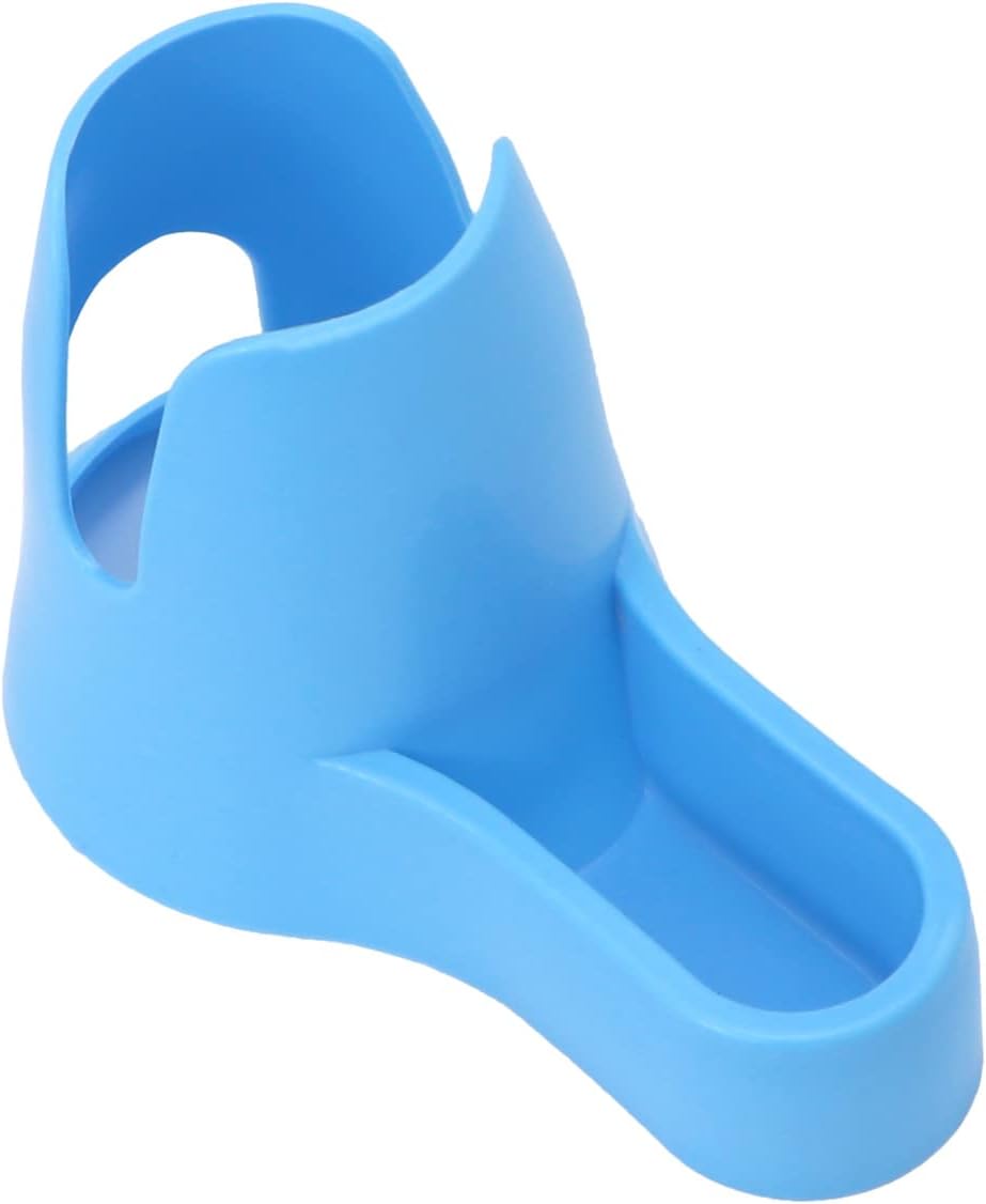 3 in 1 Hamster Hanging Water Bottle Pet Auto Dispenser with Base for Dwarf Hamster Mouse Rat Hedgehog (80ML, Blue) - Image 8