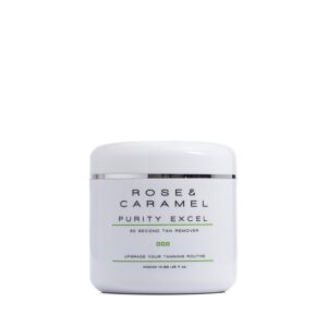 Rose & Caramel Purity Excel 60 Second Miracle Express Self Tan Remover & Exfoliating Tan Eraser Body Scrub 14.89 Fl Oz (440ml)