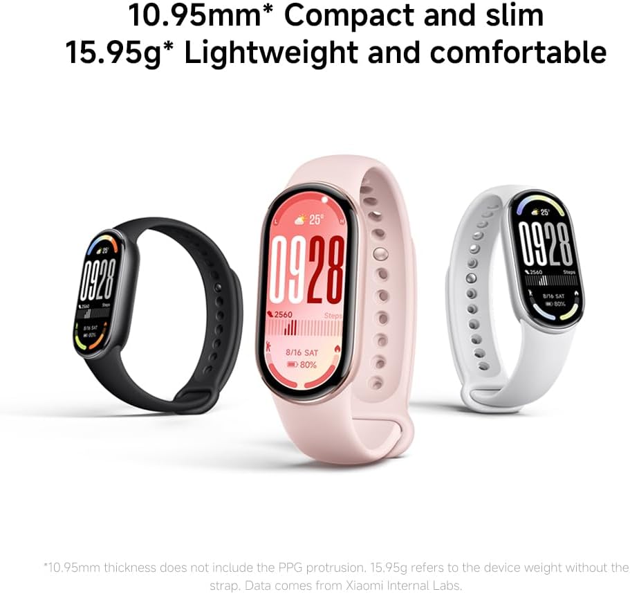 XIAOMI Mi Smart Band 10 (2025) Global Version - 1.72" AMOLED Display | 21 Days Battery Life | Touchscreen, Multi-Sport Tracker, Activity Tracker, Heart Rate Monitor | BT5.4 - (Midnight Black) - Image 6