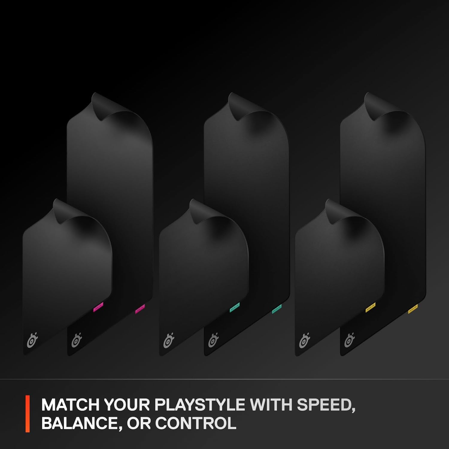 SteelSeries QcK XL Performance Speed Gaming Mousepad — Extra Density for a Smooth Glide — Low-Profile Edge Stitching — Non-Slip Neoprene Rubber Base — 15.75 x 34.43 inch — FPS, MOBAs, RTS, MMO - Image 9