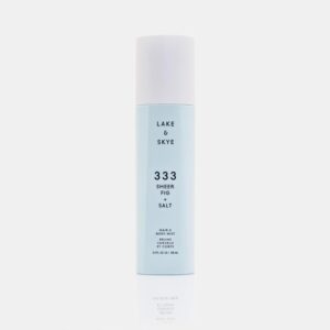 Lake & Skye 333 Sheer Fig + Salt Hair & Body Mist 3.4 Fl Oz (100 mL), Grapefruit Blossom, Salted Fig, Sandalwood, Hydrating