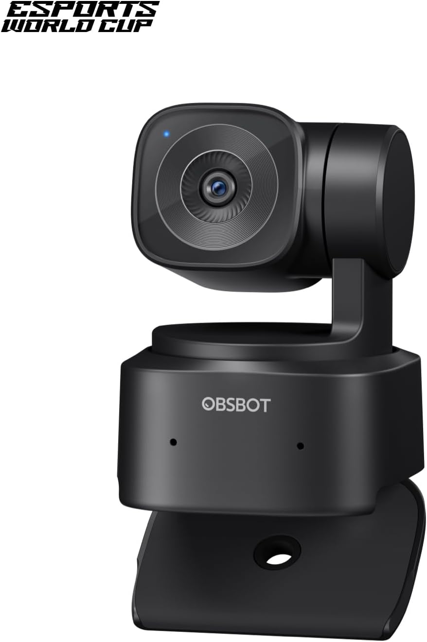 OBSBOT Tiny SE 1080P 100FPS Webcam for PC, AI Tracking PTZ Streaming Camera with 1/2.8" Sensor, Gesture Control, Dual ISO, Staggered HDR, Web Camera for Desktop Computer, Laptop, Meeting, Video Calls. - Image 2