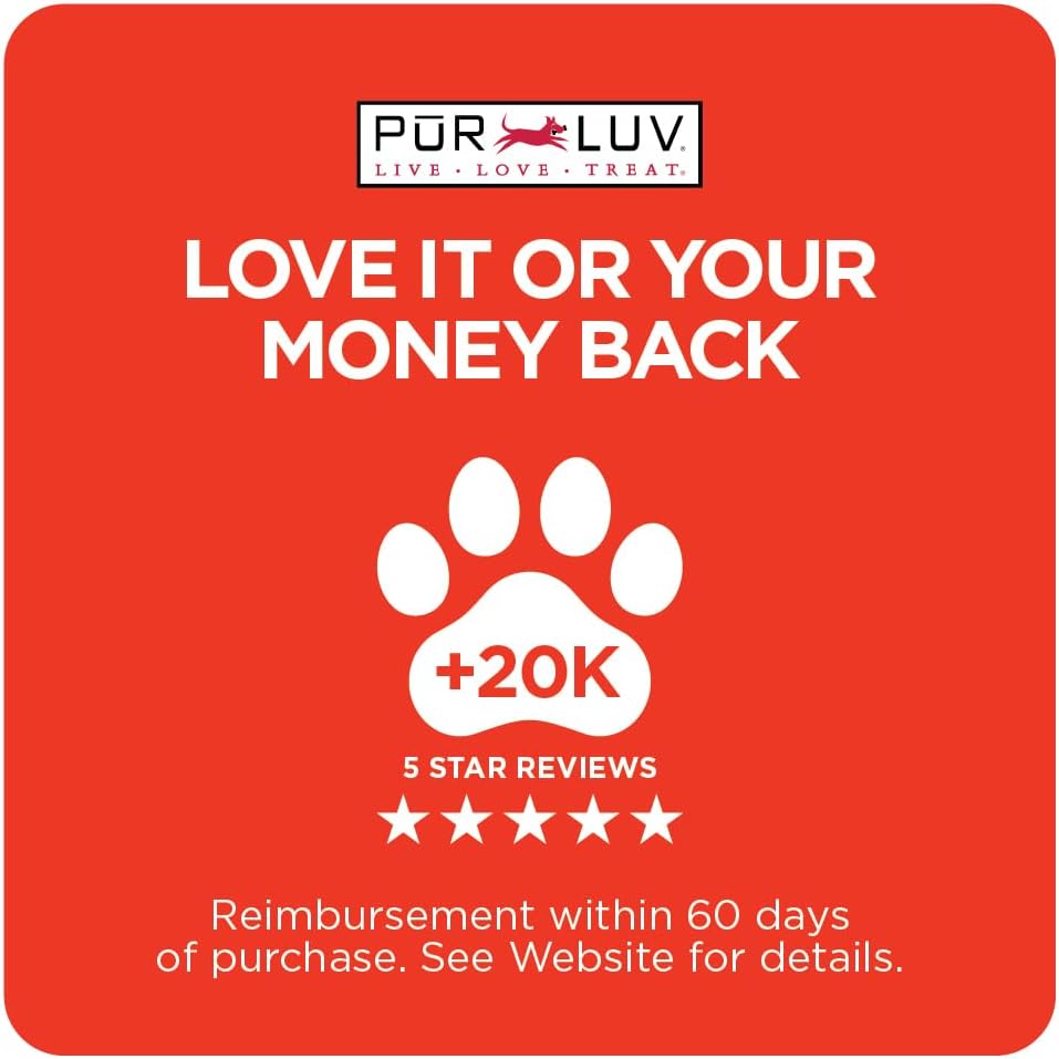 Pur Luv Chicken Wrapped Sweet Potato Dog Treats, Rawhide Free Jerky Wraps, Made with Real Chicken, 16 Oz, Healthy, Easily Digestible, Long Lasting, High Protein Treat, Satisfies Dog's Urge to Chew - Image 9